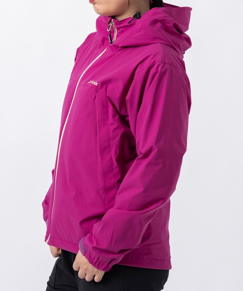 phenix outdoor(フェニックスアウトドア)の「phenix outdoor(フェニックスアウトドア)マイクロリップストップ ハイスペック アウトドア マウンテンパーカー(吸水速乾/撥水性)(マウンテンパーカー・レディース・マジェンタ/ライトグレー/チャコール・M/L)」の17枚目の写真