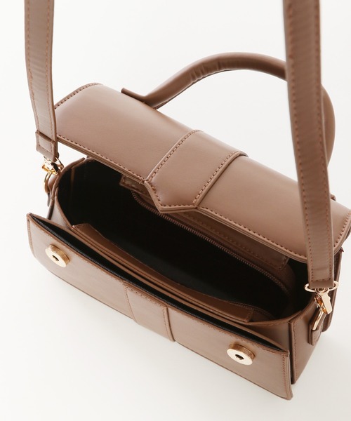 mysty woman（ミスティウーマン）の「ノーブルフラップBAG　608042（ショルダーバッグ・レディース・ブラック/ブラウン・FREE）」の16枚目の写真