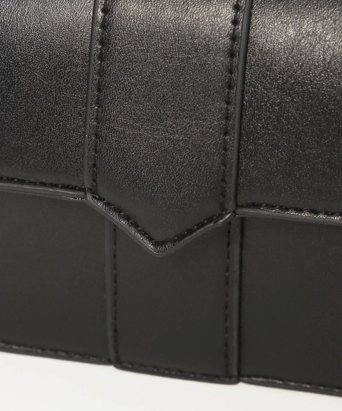 mysty woman（ミスティウーマン）の「ノーブルフラップBAG　608042（ショルダーバッグ・レディース・ブラック/ブラウン・FREE）」の12枚目の写真