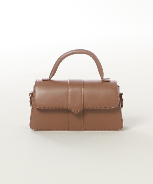 mysty woman（ミスティウーマン）の「ノーブルフラップBAG　608042（ショルダーバッグ・レディース・ブラック/ブラウン・FREE）」の10枚目の写真