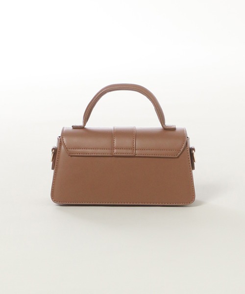 mysty woman（ミスティウーマン）の「ノーブルフラップBAG　608042（ショルダーバッグ・レディース・ブラック/ブラウン・FREE）」の8枚目の写真