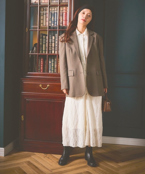 mysty woman（ミスティウーマン）の「ノーブルフラップBAG　608042（ショルダーバッグ・レディース・ブラック/ブラウン・FREE）」の19枚目の写真