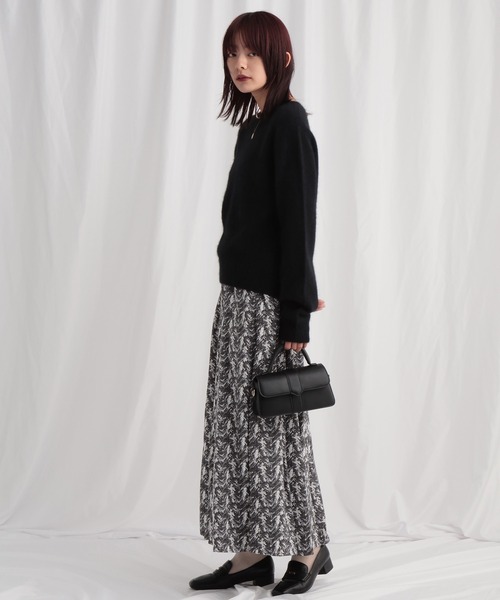 mysty woman（ミスティウーマン）の「ノーブルフラップBAG　608042（ショルダーバッグ・レディース・ブラック/ブラウン・FREE）」の20枚目の写真