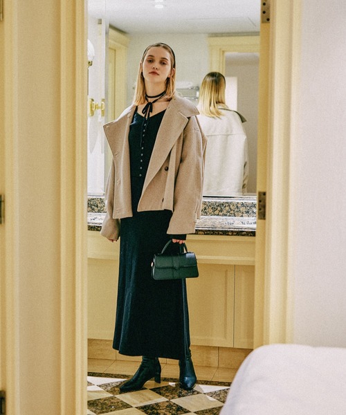 mysty woman（ミスティウーマン）の「ノーブルフラップBAG　608042（ショルダーバッグ・レディース・ブラック/ブラウン・FREE）」の18枚目の写真