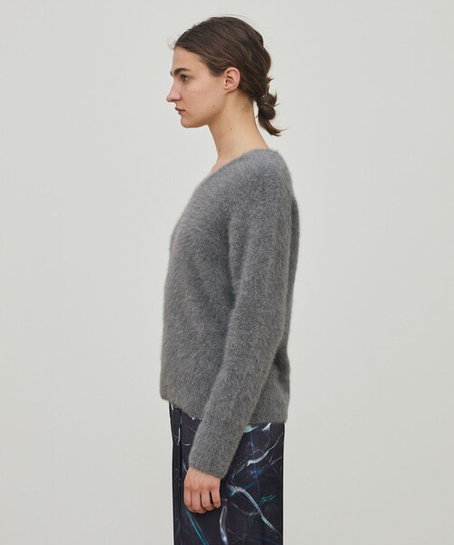 フォックスカシミヤ Vネックプルオーバー（ニット/セーター）｜DES