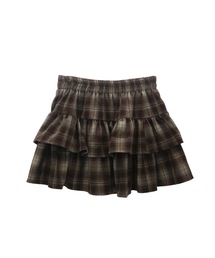 Check Tiered Mini Skirt / チェックティアードミニスカート