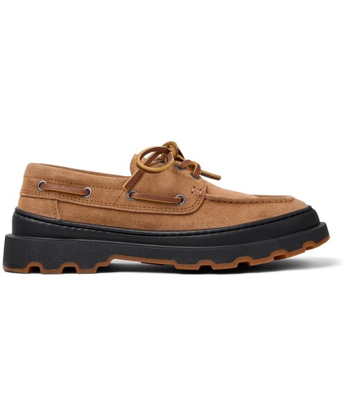 CAMPER（カンペール）の「[カンペール] BRUTUS+ / カジュアルシューズ（モカシン/デッキシューズ・レディース・キャメル・23.5cm/25.5cm/23.0cm/24.0cm/25.0cm/22.5cm）」の3枚目の写真