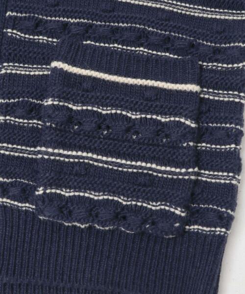 URBAN RESEARCH Sonny Label(アーバンリサーチサニーレーベル)の「ボーダーアソート柄編みニット(ニット/セーター・レディース・オフホワイト/グレー/ネイビー・FREE)」の22枚目の写真