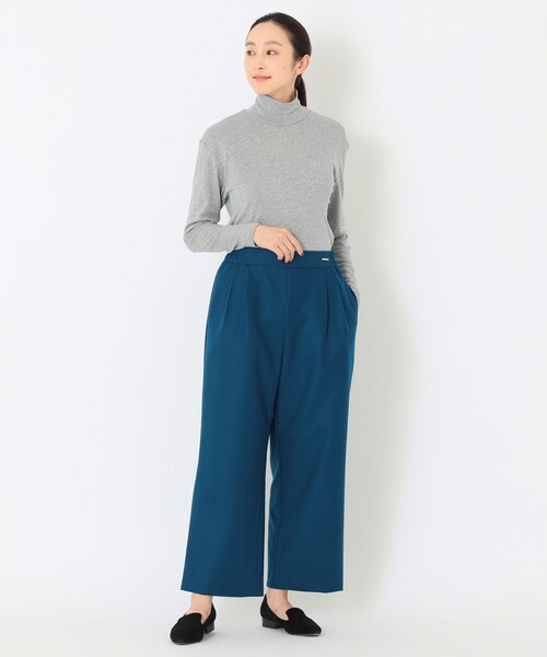 S.ESSENTIALS(エスエッセンシャルズ)の「【DRESOPHY】バランサーキュラーパンツ(その他パンツ・レディース・ブラウン/ブラック/ライトブルー・36/38)」の5枚目の写真