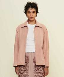 ライダースジャケット（ピンク/桃色系）ファッション通販 - ZOZOTOWN