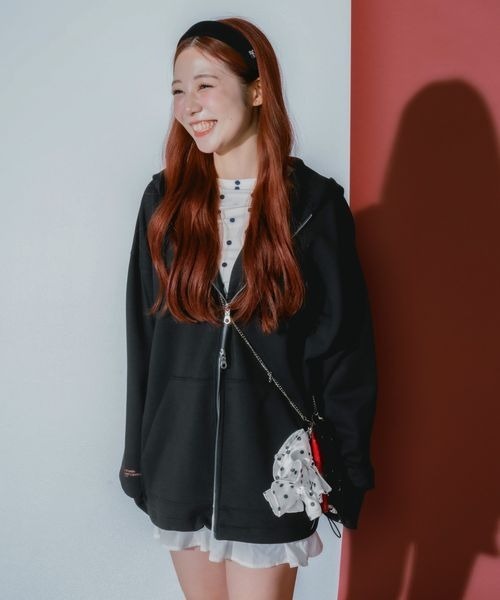 JEANASIS(ジーナシス)の「【marimo企画】CHARM BIG chouchou/595541(シュシュ・レディース・ホワイト系その他/ブラック/ホワイト・FREE)」の10枚目の写真