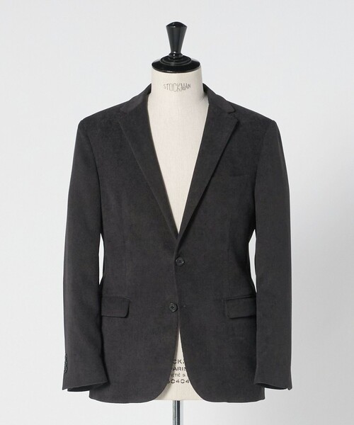 セール】コーデュロイ 2ボタンジャケット-セットアップ対応