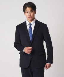 メンズのテーラードジャケット（ブルー・ネイビー/青色系