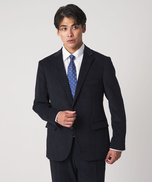 セール】コーデュロイ 2ボタンジャケット-セットアップ対応