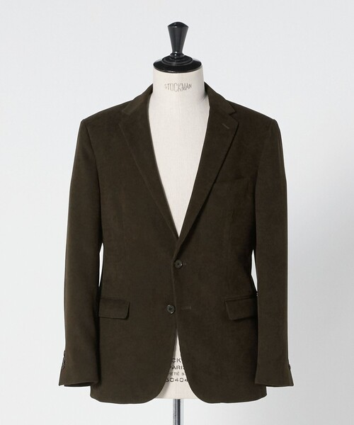 セール】コーデュロイ 2ボタンジャケット-セットアップ対応