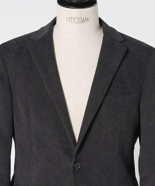 セール】コーデュロイ 2ボタンジャケット-セットアップ対応