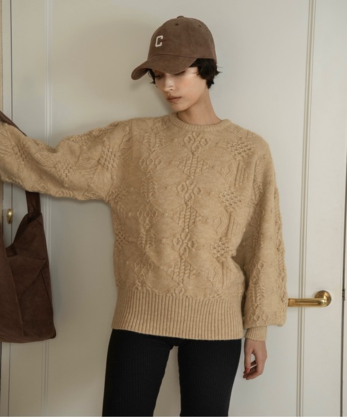lawgy（ラウジー）の「thin line corduroy cap / スィンラインコーデュロイキャップ（キャップ・レディース・アイボリー/ブラック/ブラウン・FREE）」の7枚目の写真