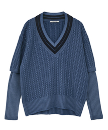 CURRENTAGE（カレンテージ）の「【CURRENTAGE カレンテージ】Tilden knit（ニット/セーター）」