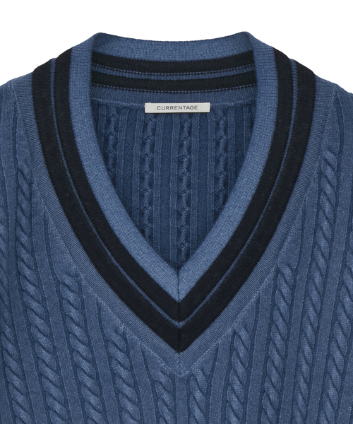 HIROSHIさま専用　currentage カレンテージ　ボーダー　カットソー CURRENTAGE/カレンテージ】Tilden knit（ニット/セーター