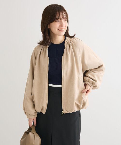 Green　Parks（グリーンパークス）の「袖口金釦リブニットプルオーバー（ニット/セーター・レディース・ボルドー/ダークネイビー/イエロー/ライトベージュ/杢グレー/その他7・FREE）」の20枚目の写真