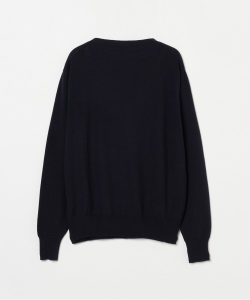 Letroyes（ルトロワ）の「THOMAS (CREW NECK)（ニット/セーター・レディース・アイボリー/レッド/ネイビー・1/2）」の5枚目の写真