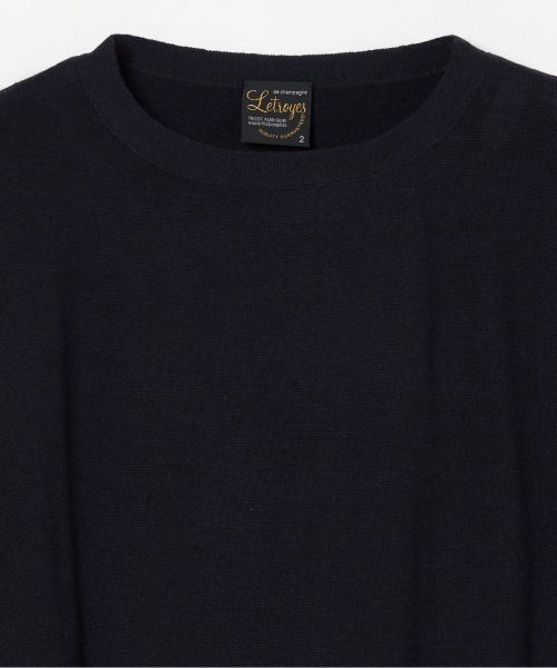 Letroyes（ルトロワ）の「THOMAS (CREW NECK)（ニット/セーター・レディース・アイボリー/レッド/ネイビー・1/2）」の6枚目の写真