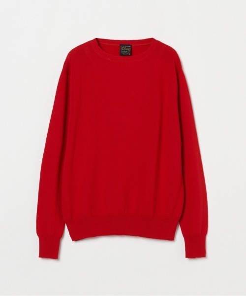 Letroyes（ルトロワ）の「THOMAS (CREW NECK)（ニット/セーター・レディース・アイボリー/レッド/ネイビー・1/2）」の4枚目の写真