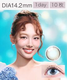 eyestar（アイスター）の「【水光カラコン】eyestar(アイスター) 1DAY 10枚入り スターフレアベージュ（コンタクトレンズ・カラコン）」