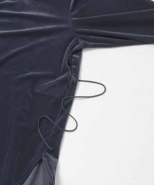 SENSE OF PLACE by URBAN RESEARCH(センスオブプレイスバイアーバンリサーチ)の「マルチコードツキベロアシャツ(シャツ/ブラウス・レディース・アイボリー/ブラウン/ネイビー・ONE)」の19枚目の写真