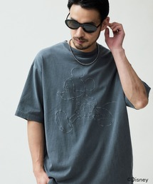 MICKEY MOUSE（ミッキーマウス）の「MICKEY MOUSE / Embroidery Tシャツ（Tシャツ/カットソー）」
