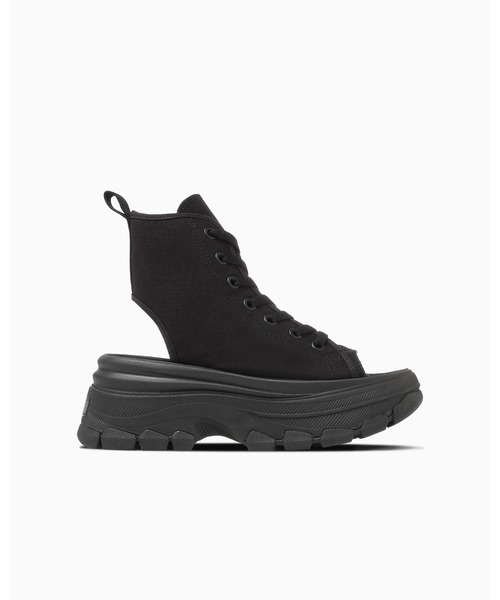CONVERSE ALL STAR(コンバースオールスター)の「ALL STAR TREKWAVE CUTOUT SANDAL / オールスター トレックウエーブ カットアウト サンダル(サンダル・レディース・ブラック・7.5/6.5/5/4/3)」の2枚目の写真