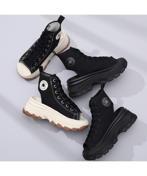 CONVERSE ALL STAR(コンバースオールスター)の「ALL STAR TREKWAVE CUTOUT SANDAL / オールスター トレックウエーブ カットアウト サンダル(サンダル・レディース・ブラック・7.5/6.5/5/4/3)」の9枚目の写真