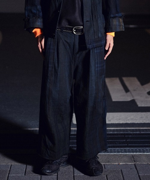 masterkey（マスターキー）の「mp14334-LAMP-PT ワイドクロップドパンツ(MK26S-P-12)（その他パンツ・メンズ・ブラック・2/1）」の10枚目の写真