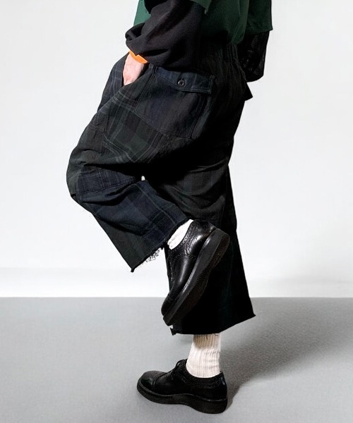 masterkey（マスターキー）の「mp14334-LAMP-PT ワイドクロップドパンツ(MK26S-P-12)（その他パンツ・メンズ・ブラック・2/1）」の13枚目の写真