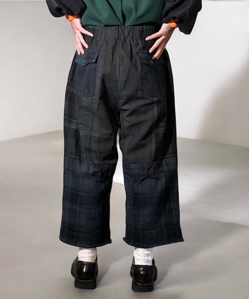 masterkey（マスターキー）の「mp14334-LAMP-PT ワイドクロップドパンツ(MK26S-P-12)（その他パンツ・メンズ・ブラック・2/1）」の14枚目の写真