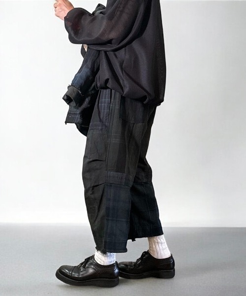 masterkey（マスターキー）の「mp14334-LAMP-PT ワイドクロップドパンツ(MK26S-P-12)（その他パンツ・メンズ・ブラック・2/1）」の18枚目の写真