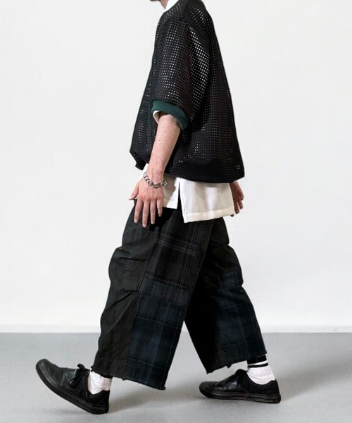 masterkey（マスターキー）の「mp14334-LAMP-PT ワイドクロップドパンツ(MK26S-P-12)（その他パンツ・メンズ・ブラック・2/1）」の19枚目の写真