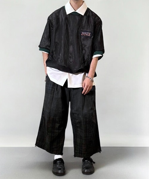 masterkey（マスターキー）の「mp14334-LAMP-PT ワイドクロップドパンツ(MK26S-P-12)（その他パンツ・メンズ・ブラック・2/1）」の20枚目の写真