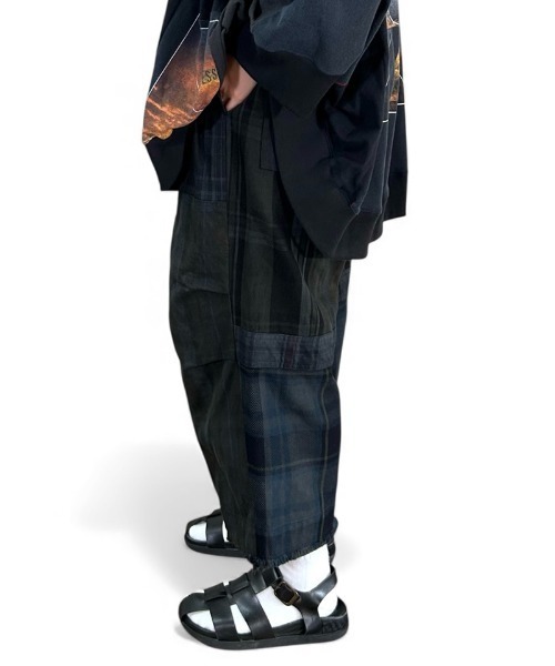 masterkey（マスターキー）の「mp14334-LAMP-PT ワイドクロップドパンツ(MK26S-P-12)（その他パンツ・メンズ・ブラック・2/1）」の21枚目の写真