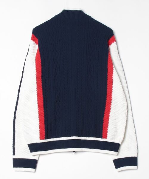 adidas（アディダス）の「レトロ リミックス カーディガン / アディダスオリジナルス adidas Originals（カーディガン/ボレロ・メンズ・レッド/ブルー・3XL/X-SMALL/MEDIUM/SMALL/LARGE/X-LARGE/XX-LARGE）」の11枚目の写真