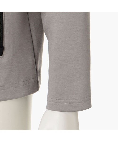 BRIEFING(ブリーフィング)の「【BRIEFING GOLF/ブリーフィングゴルフ】WS WARM LOGO LINE PARKA(パーカー・レディース・ベージュ/ブラック/グレー・S/M)」の9枚目の写真
