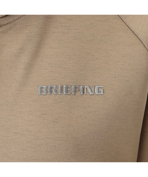 BRIEFING（ブリーフィング）の「【BRIEFING GOLF／ブリーフィングゴルフ】WS WARM LOGO LINE PARKA（パーカー・レディース・ベージュ/ブラック/グレー・S/M）」の22枚目の写真