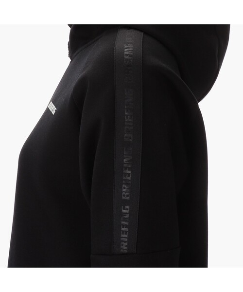 BRIEFING（ブリーフィング）の「【BRIEFING GOLF／ブリーフィングゴルフ】WS WARM LOGO LINE PARKA（パーカー・レディース・ベージュ/ブラック/グレー・S/M）」の10枚目の写真