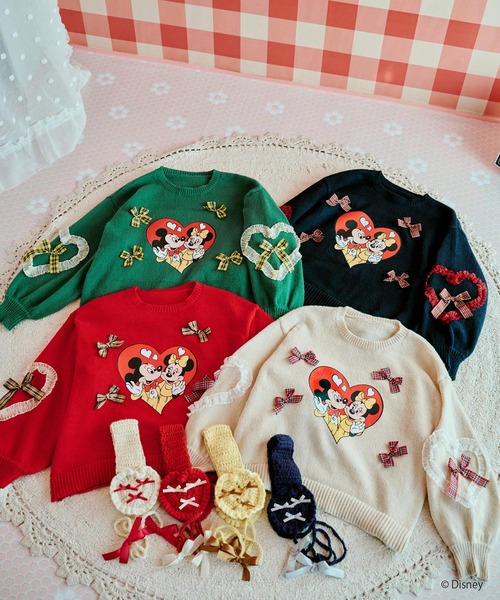 クティールとレトロ】Disney/ディズニー ミッキーマウス＆ミニーマウス