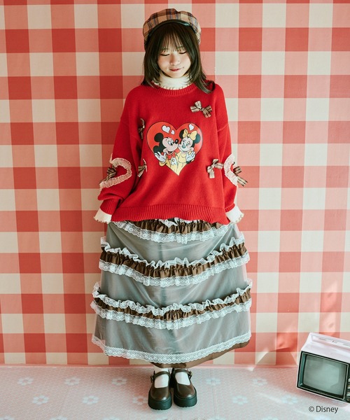 クティールとレトロ ディズニー ニット kutir（クティール） ニット セーター 「クティールとレトロ」Disney