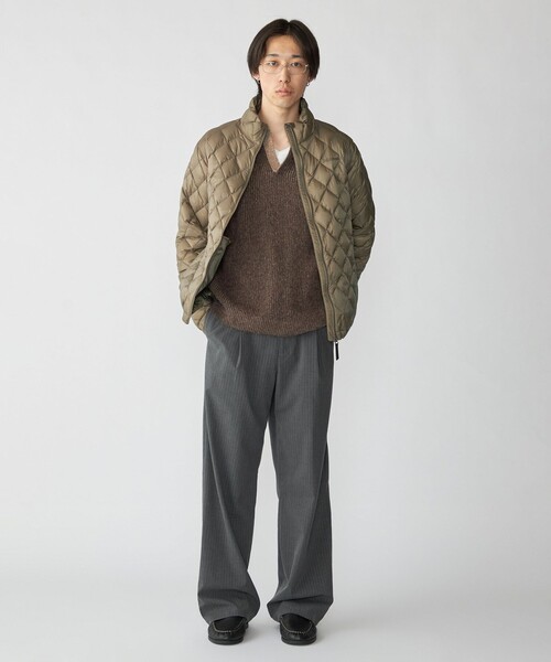 City Ambient Products(シティアンビエントプロダクツ)の「City Ambient Products: チェック&ストライプ 2タック ワイド スラックス(その他パンツ・メンズ・ネイビー/チャコールグレー/グレー/ブラック・SMALL/MEDIUM/LARGE)」の20枚目の写真