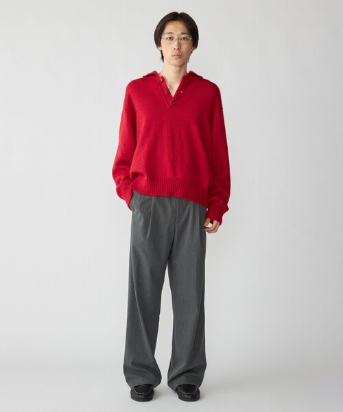 City Ambient Products(シティアンビエントプロダクツ)の「City Ambient Products: チェック&ストライプ 2タック ワイド スラックス(その他パンツ・メンズ・ネイビー/チャコールグレー/グレー/ブラック・SMALL/MEDIUM/LARGE)」の22枚目の写真