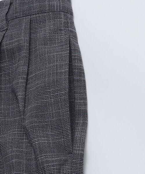 90s van ブラックウォッチ チェック ワイド スラックス 2タック シティ セール】City Ambient Products: チェック＆ストライプ 2タック ワイド