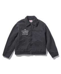 AECA VINTAGE PIGMENT WORK JACKET-CHARCOAL