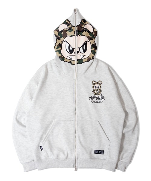 JACKROSE（ジャックローズ）の「2ND ARCHIVE-キバBOY　ZIPパーカー（パーカー・メンズ・ブラック/ホワイト・FREE）」の16枚目の写真